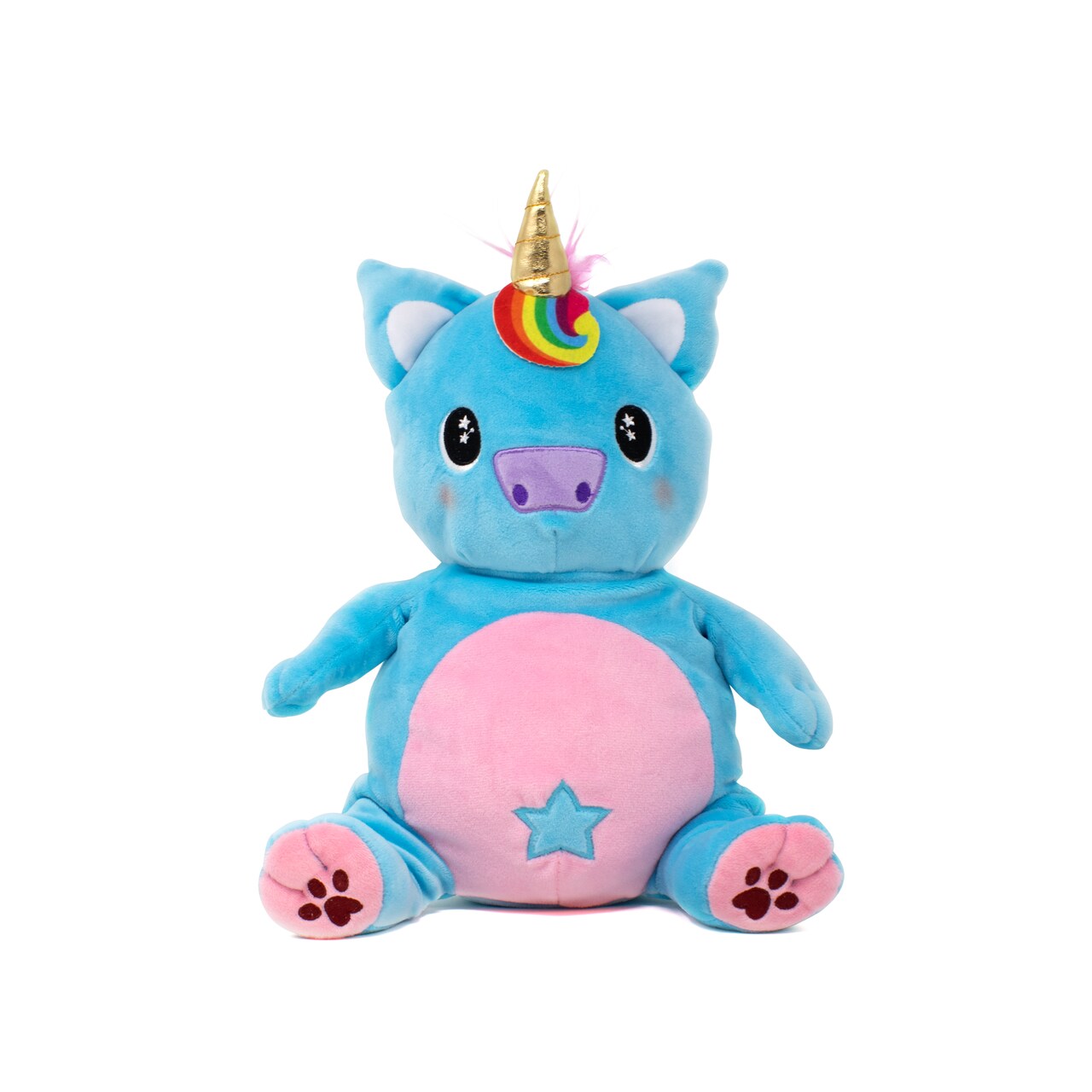 Moosh-Moosh 10 in Sparkle the Unicorn Starlight Buddie Soft Premium Plushie - Series 1